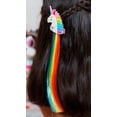 thumbnail image 4 of Strictly Fancy 3 Pack Faux Hair Clips, Bright Multi Colors, 4 of 6