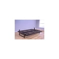 thumbnail image 3 of Futon Frame with Full Mattress - Hardwood Sofa Bed - Mocha Finish, 3 of 7