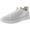 White, variant on Sofft Faro Sneakers for Women Knitted Mesh Upper Leather Footbed Arch Support Pull Tab White 6.5 M B