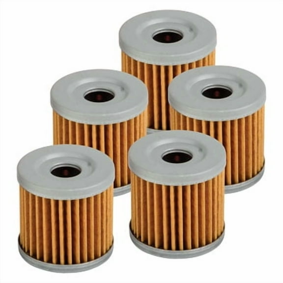 Tusk First Line Oil Filter 5 Pack For Suzuki Z400 QUADSPORT 2003-2009,2012-2014
