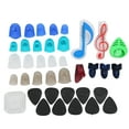 thumbnail image 1 of Bass Pic Set, Guitare Finger Protector Set Guitare Finger Pic Set Basse Finger Pic Véritable Excellence, 1 of 8