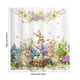 thumbnail image 3 of Easter Bath Curtain Bath Linen No-Drill With 12 Hooks, 3 of 6