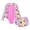 j-Pink4, variant on LIIPEE Girls Swimsuit Sets Casual Summer Fashion Graphic Printed Long Sleeve Crew Neck Zipper One-Piece Swimsuits Beach Shorts 2 Piece Set Kids Pool Rash Guard Cute Swimsuits,Green,5-6 Years