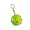 B, variant on Trendy Goth Keychain Edgy Fruit Charm For Purse Backpack Keys Stylish Alloy Resin Fashion Accessory