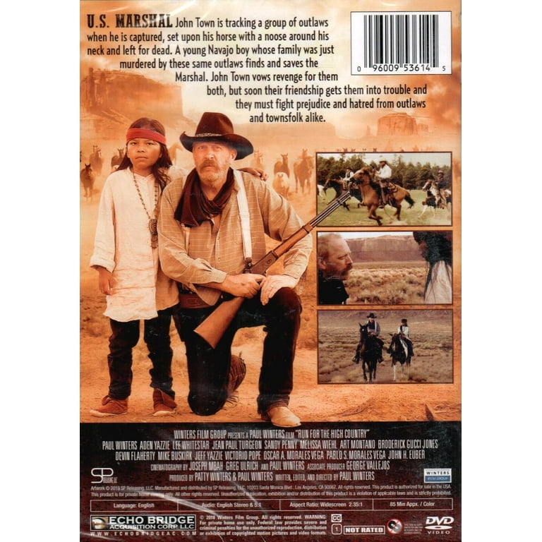 Run For The High Country (DVD), Echo Bridge, Western - Walmart.com
