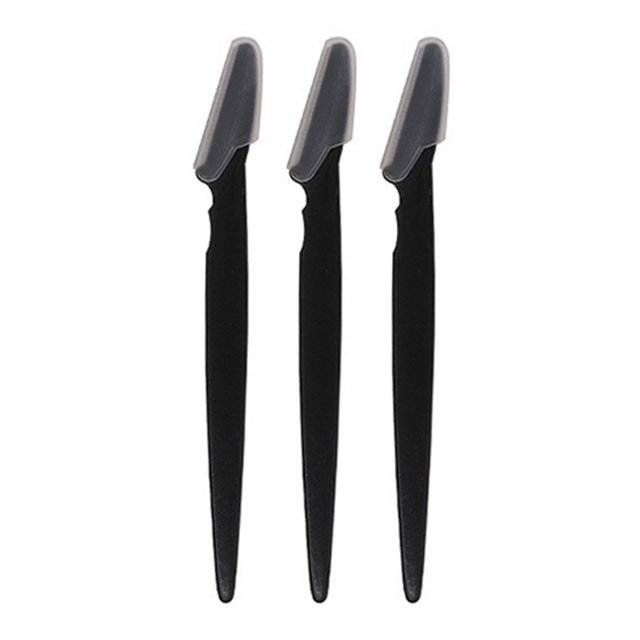 Outils de Beauté Tondeuse à Sourcils en Acier Inoxydable Multifonctionnelle Mini Portable Réutilisable pour Hommes et Femmes, Outils de Beauté pour Femmes