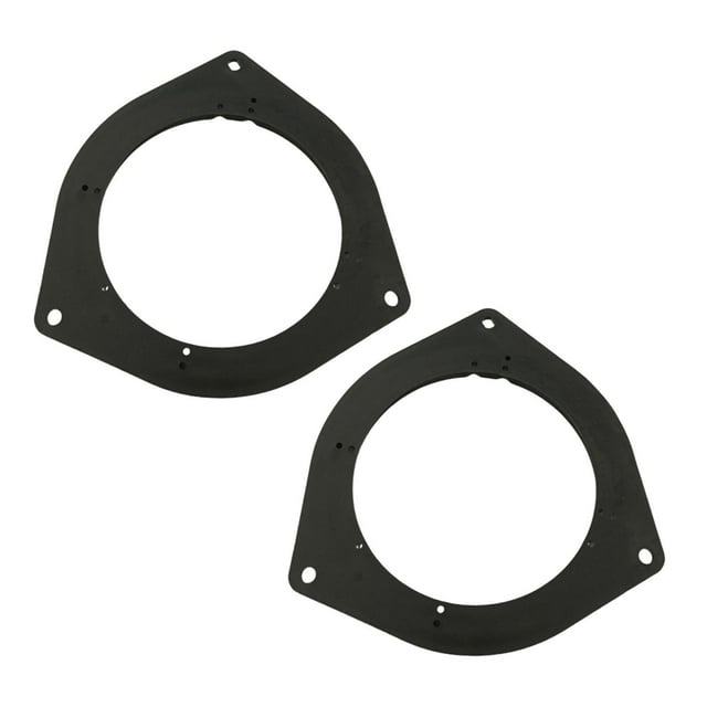 2 espaciadores para altavoces de coche de 6,5", accesorio de alta durabilidad, profesional, portátil, práctico, reemplazo directo del adaptador