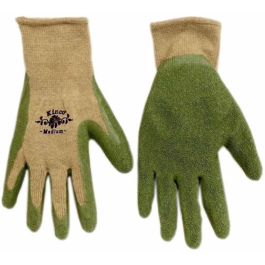 Kinco Women's Latex Coated Work/Garden Gloves