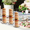 thumbnail image 4 of 6 Pcs Donut Stand Holder For Dessert Table Wood Stand Reusable Donut Display Stand Detachable Display Stand Space Saving Donut Holder Stands For Birthday Wedding, 4 of 7