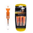 thumbnail image 1 of Brush T 2.4" T-Shirts de Golf à Poils Réducteurs de Friction Oversize (9 Pack), Orange, 1 of 4