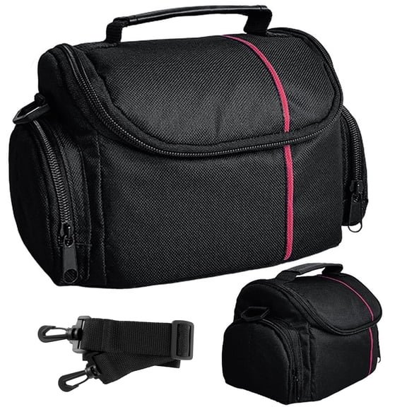 Topsome Camera Sling Shoulder Bag, Small Crossbody Camera Case, Travel DSLR Camera Bag for Photographers with Shockproof Protection, Fits DSLR and Mirrorless Cameras, Lens and Accessories