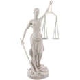 thumbnail image 1 of Things2Die4 Statue de Finition Marbre Justice pour Femme Échelle Justice, 1 of 5