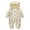 ZF Beige, variant on Boys Jacket Baby Girls Thick Snowsuit Coats Kids Outdoor Warm Windproof Hooded Romper Jumpsuit Clothes Jackets For Boys Light blue 18 Months-24 Months