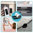 thumbnail image 4 of 4''×16.5 Feet Black Heavy Duty Hook and Loop Tape Adhesive, Keep Couch Cushions from Sliding or Blowing at Outdoor, Picture Wall Hanging, No Punching Wall Mounting, Keep Your Carpet Rugs in Place, 4 of 7