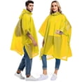 thumbnail image 2 of YAOMOBB Imperméable Réutilisable avec Fermeture à Boutons pour un Port Confortable Adulte (2 Pack), 2 of 7