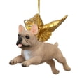 thumbnail image 2 of Design Toscano Honor the Pooch: French Bull Holiday Dog Angel Ornament, 2 of 7