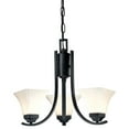 thumbnail image 2 of Minka Lavery Agilis 3-Light 20" Contemporary Chandelier in Brushed Nickel, 2 of 2