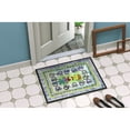 thumbnail image 4 of Carolines Treasures 8073-MAT Fish Kissing Fish Indoor or Outdoor Doormat, 18" x 27", Multicolor, 4 of 4