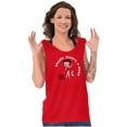 thumbnail image 4 of Brains Beauty & Betty Boop Cartoon Tank Top Tee Shirt Women Brisco Brands S, 4 of 6