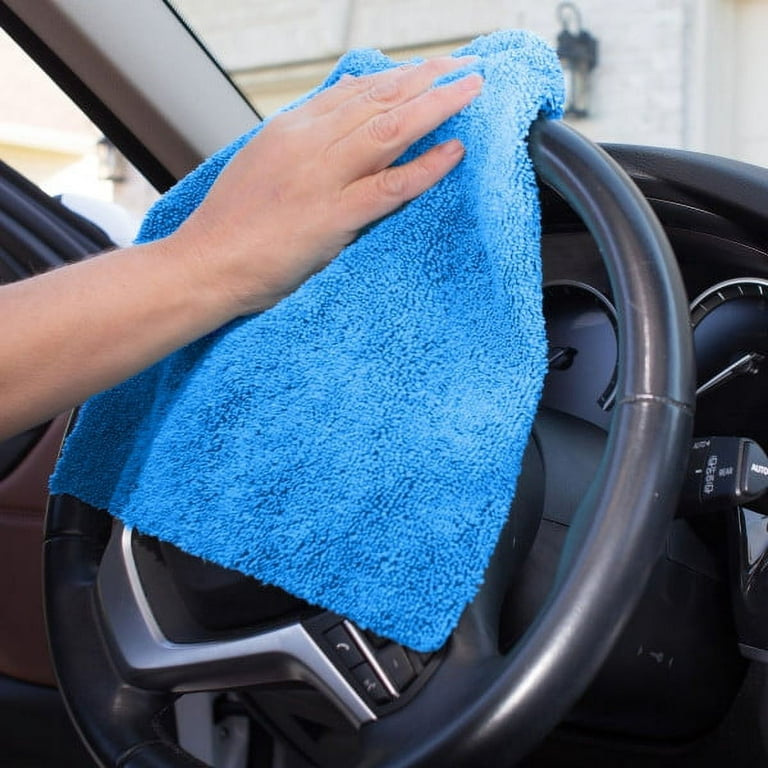 Microfiber Auto Wash Towel Car Cleaning Drying Cloth Hemming Car Care Cloth  Detailing Car Wash Towel 30x30/30x40/30x60/60x160cm Johx