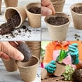 thumbnail image 3 of 20 vasos de pulpa desechables, maceta nutritiva, mortero de plantación biodegradable, cultivo en macetas, maceta nutritiva Sincero Electrónica, 3 of 5