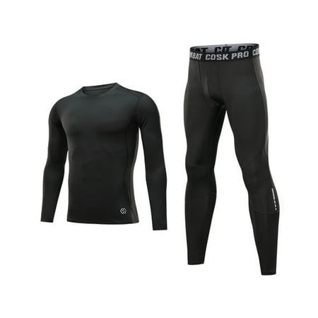 

MLFU Boys Long Johns Thermal Underwear Set Winter Warm Base Layer Top for Children Size 115-155cm