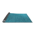 thumbnail image 2 of Ahgly Company Indoor Square Solid Light Blue Modern Area Rugs, 4' Square, 2 of 4