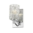 thumbnail image 4 of 1 Light Wall Sconce In Contemporary Style 5.25 Inches Wide By 9.25 Inches High-Chrome Finish Z-Lite 1931-1S-Ch, 4 of 4