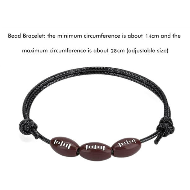 Pulsera de béisbol, 20 piezas Pulseras de pelota deportiva Pulsera de pelota deportiva Pulsera de pelota deportiva Creada con maestría