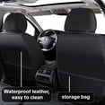 thumbnail image 5 of for TOYOTA CAMRY 2015 Car Seat Cover, Red Lines Car Seat Covers, Waterproof Faux Leather Full Set of 5 Seats Easy to Clean and Install Beautify Interior, Pet Car Seat Covers, 5 of 9