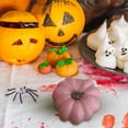 thumbnail image 6 of WMGHA Artificial Pumpkins Gourds Squashes Decorative Fall Pumpkins Fake Pink Pumpkins Autumn Party Thanksgiving Halloween Table Centerpiece Wreath Mantle Bowl Filler, 6 of 9