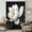 White, variant on Gorgeous Flowers Sheer Curtains 108 Inches Extra Long, White Gold Floral Botanicals Black Light Filering Curtains, Privacy Drapes Simi Floor to Veiling Curtain for Living Room Large Window Treatment