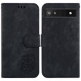 thumbnail image 2 of Compatible with Google Pixel 6A Embossed Cute Tiger Flip Folio Wallet Case Card Pocket Holder Cover, 2 of 5