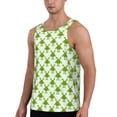 thumbnail image 2 of Yiaed Cute green monster Print Mens Compression Shirt Slimming Body Shaper Vest Workout Tank Tops Abs Abdomen Undershirts-XX-Large, 2 of 7