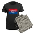 thumbnail image 5 of CafePress - America First Pajamas - Women's Short Sleeve Print T-Shirt and Pants Dark Cotton Pajama Set, 5 of 7