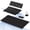 Black, variant on Wrist Rest Stand Pad And Mouse Set With Large Mousepad  Memory Foam Comfort Office Desk Accessories For Purple