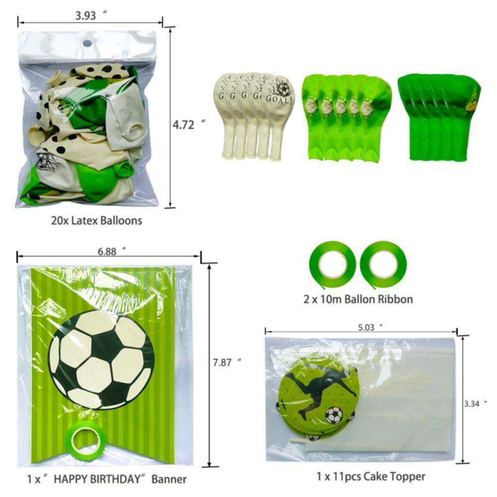Details about   Soccer Birthday Banner Soccer Theme Happy Bday Bunting Sign Soccer Party De... 