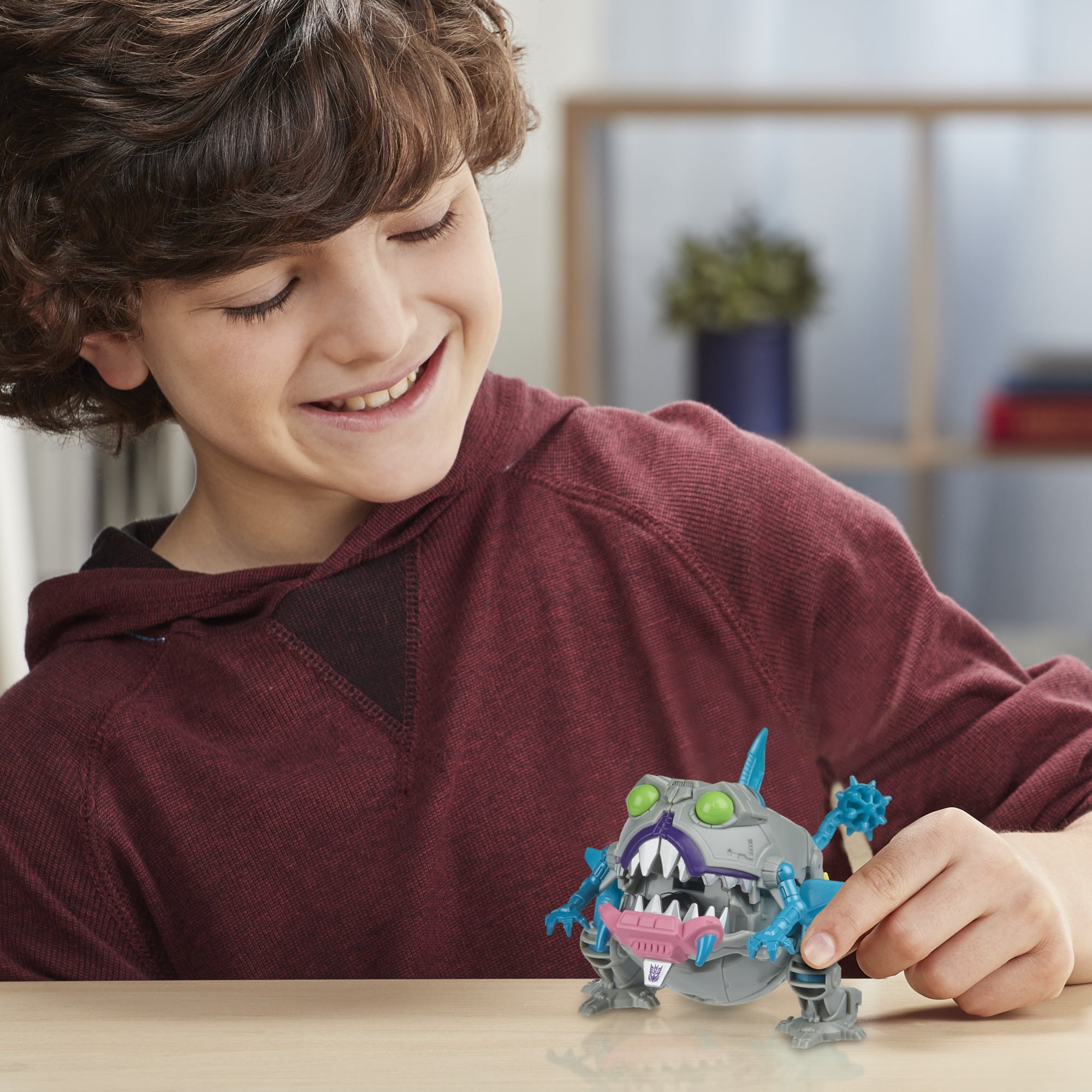 Transformers Cyberverse Action Attackers Warrior Class Gnaw Action Figure Set, 2 Pieces