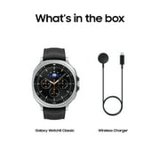 Samsung Galaxy Watch8 Classic 46mm Bluetooth Smart Watch, Black, Black Band