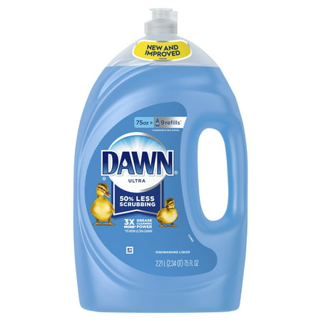 Dawn Ultra Dishwashing Liquid Dish Soap, Original Scent, 75 fl (Best Dish Washing Liquid)