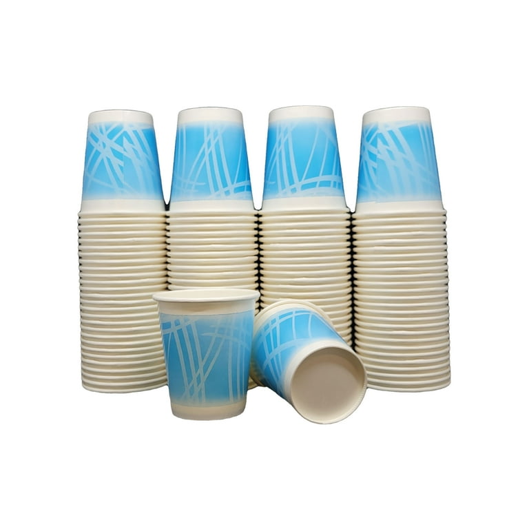 5 oz Paper Cups Mouthwash Cups Disposable Bathroom Cups Paper Cold Cups for Party Picnic Art Craft Travel 200 Counts