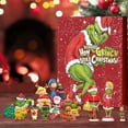 Christmas Advent Calendar 2024,Christmas Grlnch Countdown Calendars,24