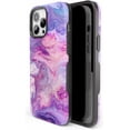 thumbnail image 4 of Casely iPhone 14 Pro Max Case | Tie Dying Over You Purple Marble iPhone | Compatible with MagSafe, 4 of 9
