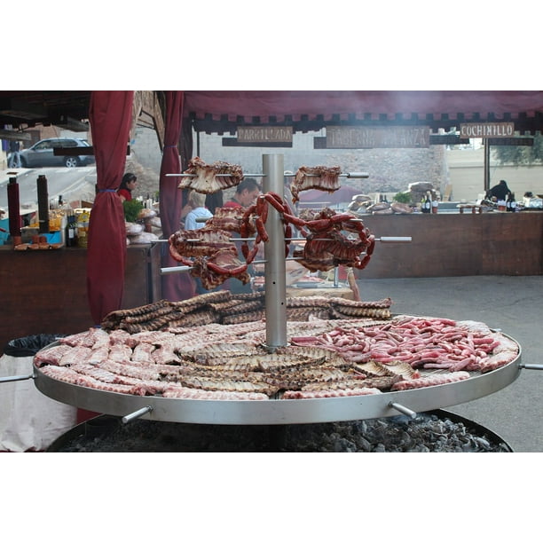 Grill Spain Cooking Murcia Restaurant CAF?? Meat12 Inch By 18 Inch