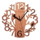 thumbnail image 1 of Reloj de pared con forma de árbol, silencioso, sin tictac, para decoración de oficina, sala de estar y dormitorio, 1 of 10