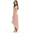 thumbnail image 2 of Just Love Maxi Dress / Summer Dresses (Heathered Red / Oatmeal, 3X), 2 of 2