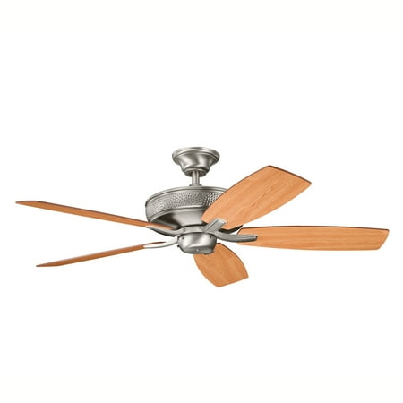 Kichler Lighting Monarch 52 Inch Antique Pewter Finish Ceiling Fan Kichler Lighting Monarch 52 Inch Antique Pewter Finish Ceiling Fan With Reversible Light Cherry