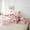 Hot Pink, variant on Erosebridal Pink Castle Bed in a Bag Twin size, Dreamy Princess Bedding Twin Size, Blossoms Flower Reversible Bed Set, Super Cozy Bedroom Decorative, 7pcs