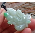 thumbnail image 2 of Certified Green Burma Natural A Jade jadeite pendant Happy Ji Kung Buddha God Fan Gourd Necklace 586510 TN, 2 of 10