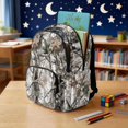 thumbnail image 4 of Whosucclay Tree & Leaf Camouflage Pattern 17 Inch School Bookbag, Students Backpack for Boys Girls, Lightweight Large Capacity Daypack for Elementary School College, 4 of 8